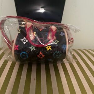 Multicolor Bag Charm